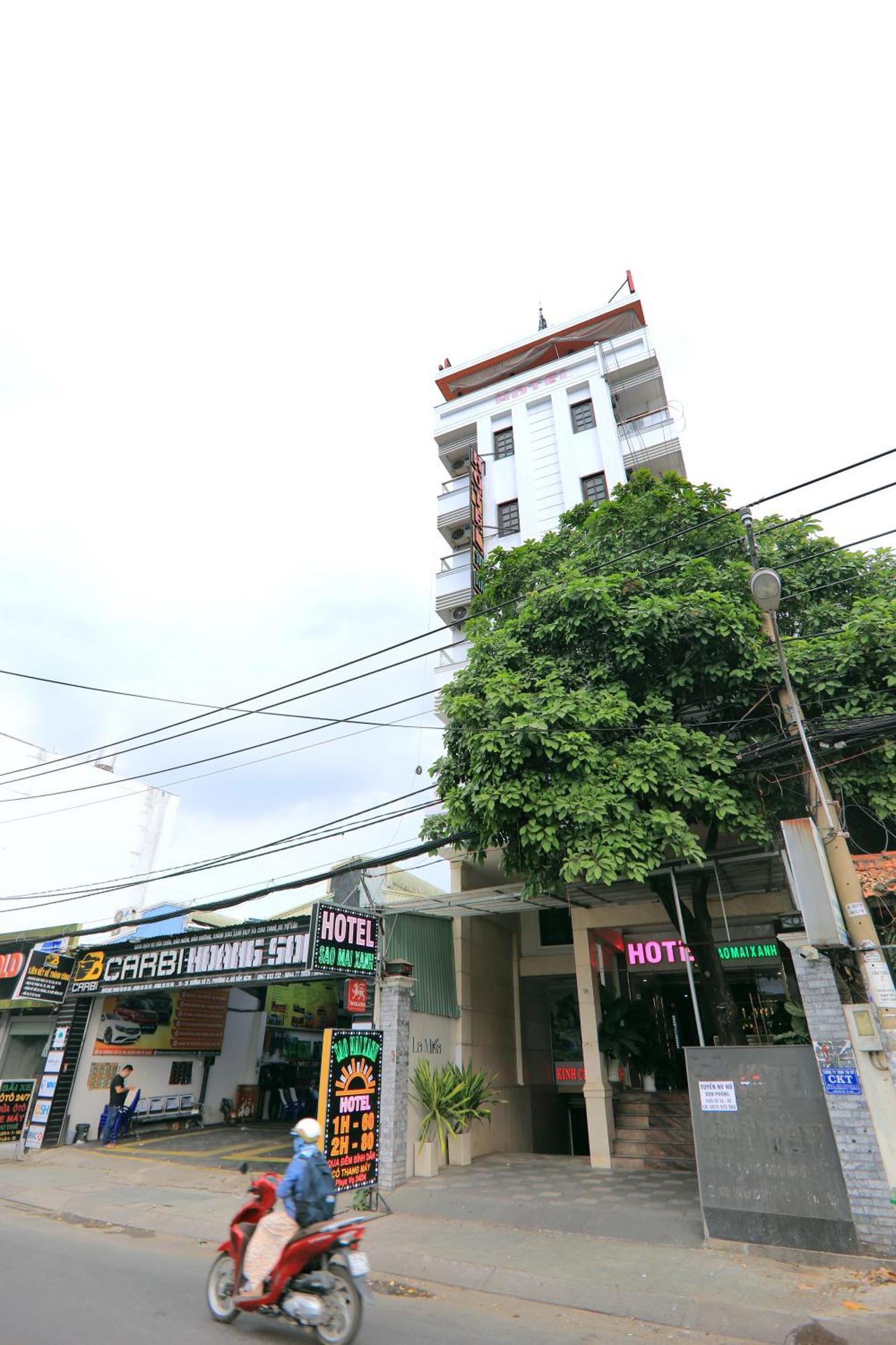 Khach San Sao Mai Xanh - Sao Mai Xanh Hotel Ho-Chi-Minh-Stadt Exterior foto