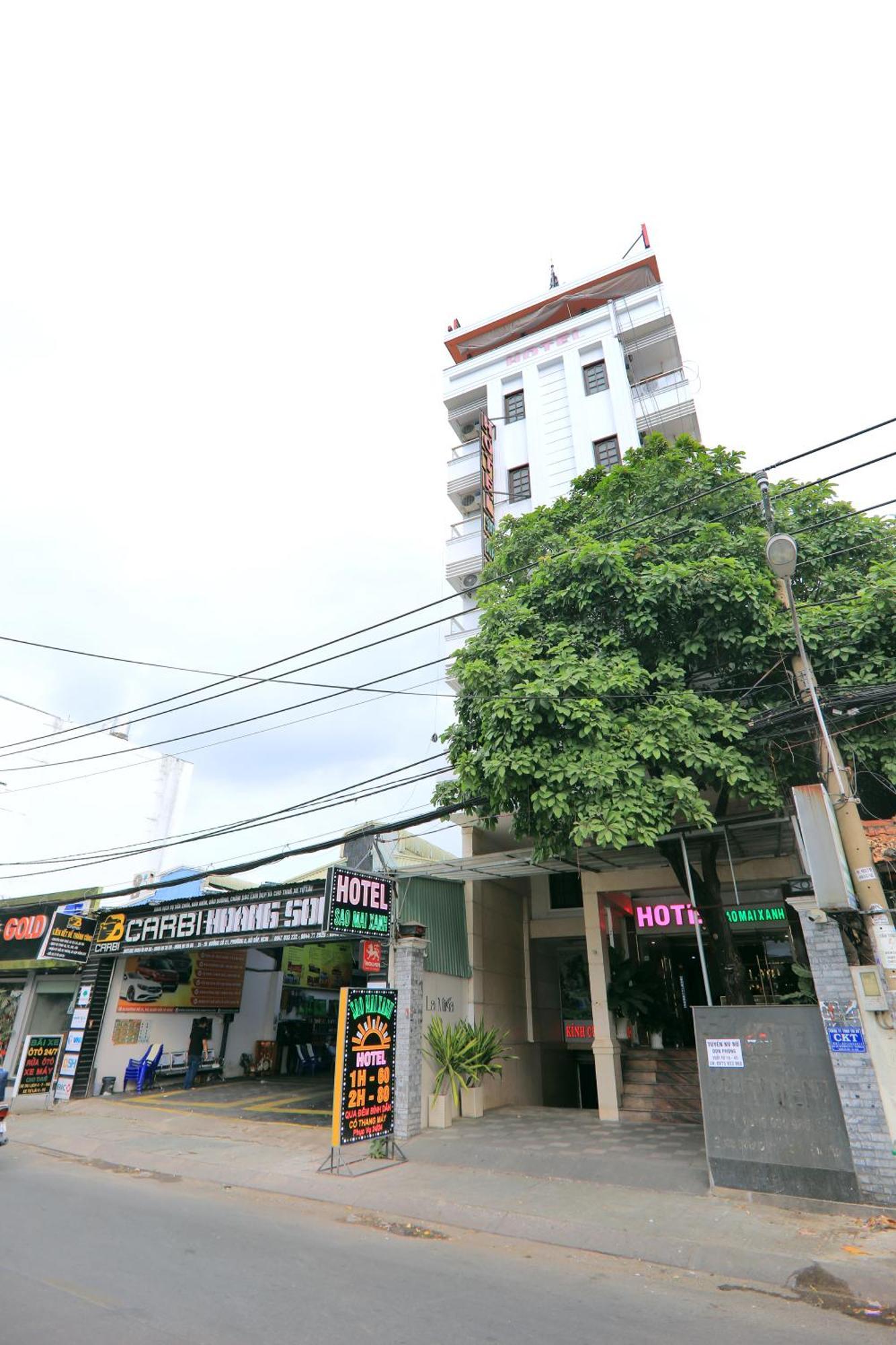 Khach San Sao Mai Xanh - Sao Mai Xanh Hotel Ho-Chi-Minh-Stadt Exterior foto